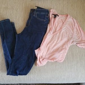 Hollister Super Skinny  great used 24/31